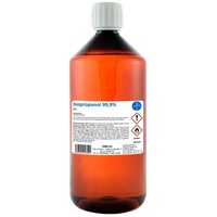 HERRLAN Isopropanol 99,9% Reinigungsalkohol (1000 ml, [- Fettlöser & Lösungsmittel - Qualität Made in Germany)