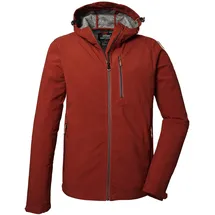 KILLTEC Herren Softshelljacke/Outdoorjacke mit Kapuze KOS 259 MN SFTSHLL JCKT, rost, XL,