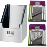 Novabest Gigant Multi Box für 4-fach Gemüsehobel mit 2 Einsätzen Ergänzung für Multihobel