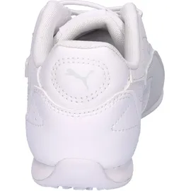 Puma Kinder Catch Ac Ps Sneaker, White X Feather Gray, 33 EU