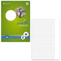 Staufen green Heft - LIN8f, A5, 16 Blatt, 90 g/qm, rautiert mit Rand