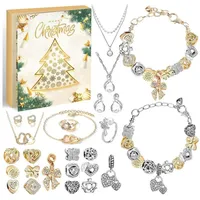 LuxusKollektion Schmuck-Adventskalender Adventskalender Mädchen Schmuck 2024 Weihnachtskalender Geschenk