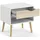 Home Affaire Nachtschrank Oslo 50,2 x 39,1 x 49,7 cm Weiß