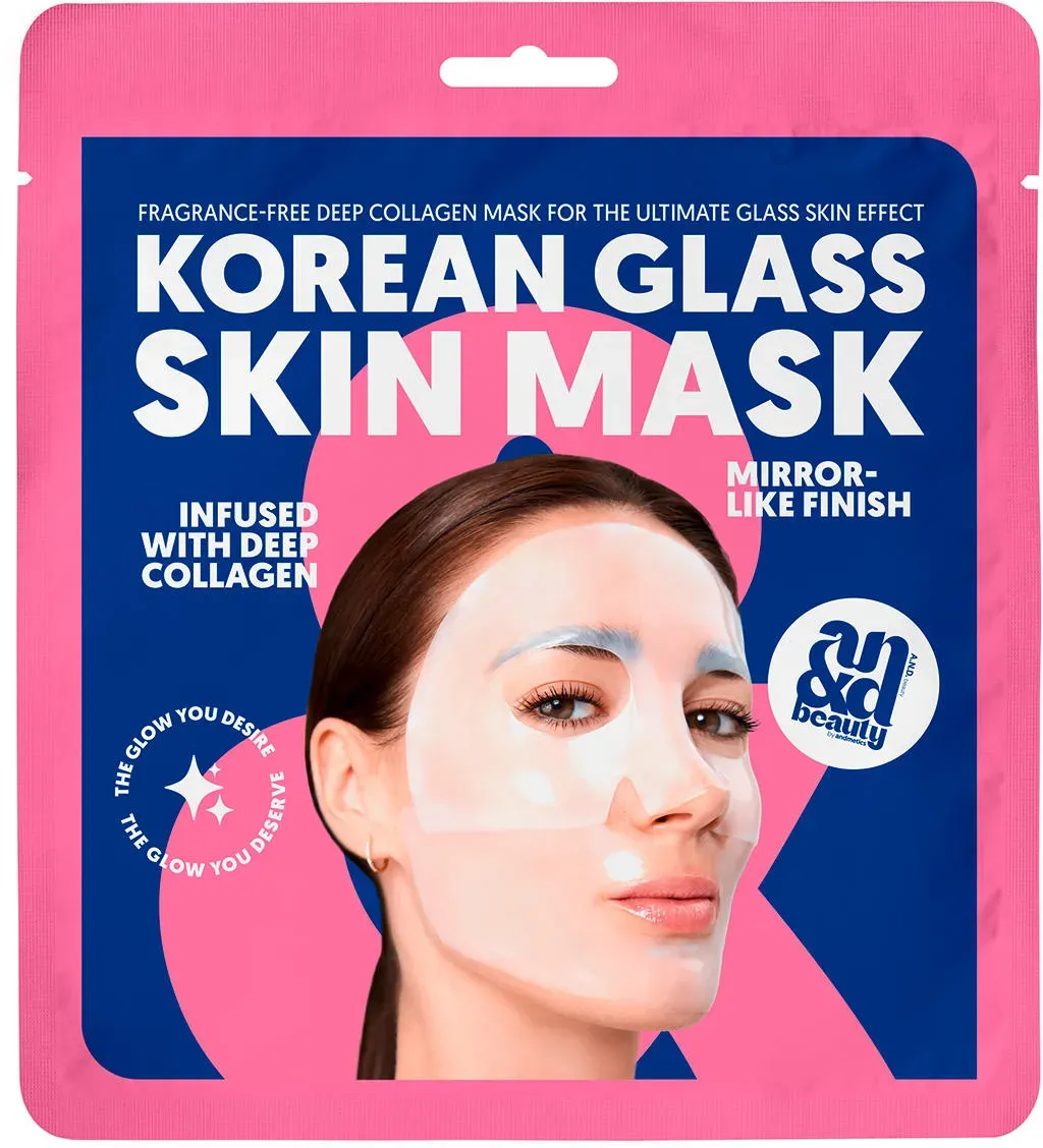 A.N.D. beauty Korean Glass Skin Collagen Mask 1 Stück