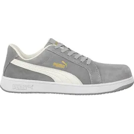 Puma Sicherheitsschuhe Iconic Suede Grey Low S1PL ESD - 37