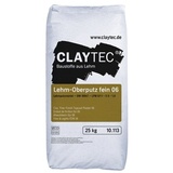 CLAYTEC Lehm-Oberputz fein 06 - 25 kg Sack