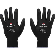 TOOLCRAFT TO-5621490 Polyamid, Nitril Arbeitshandschuh Größe (Handschuhe): 10 EN 388 CAT II 1 Paar