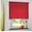 Volantrollo eckig, Uni-Lichtdurchlässig, rot BxH 142x180 cm
