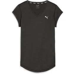 TRAIN FAV HEATHER CAT TEE Small Cat PUMA BLACK HEATHER