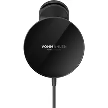 VONMÄHLEN Wireless Charging Pad Aura Car (15 W), Wireless Charger, Schwarz