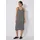 street one studio Midikleid Gestreift Schwarz/Weiß 44