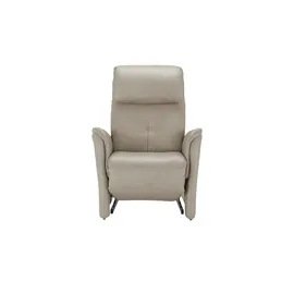 Hukla Relaxsessel Pierre Leder 88 x 117 x 87 cm Grau elektrisch