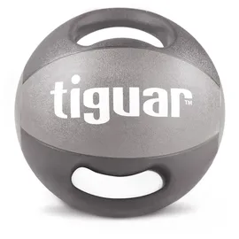 tiguar Medizinball Grau/Silber 8 kg