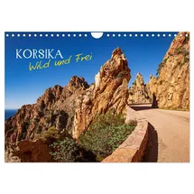 Calvendo Korsika Wild und Frei (Wandkalender 2026 DIN A4 quer), CALVENDO Monatskalender