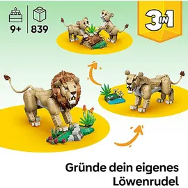 LEGO Creator Wilde Tiere - Majestätischer Löwe 31386