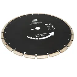 HBM 350 mm Diamant-Sägeblatt für HBM 350 mm Professional Stone Sawing Maschine - 2300W Inklusive 2 Diamant