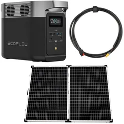 EcoFlow Delta 2 0% MwSt §12 III UstG 1024Wh Powerstation mit 270W Solarpanel