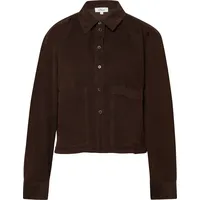 s.Oliver Verkürzte Feincord-Bluse mit aufgesetzten Taschen - 46