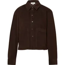 s.Oliver Verkürzte Feincord-Bluse mit aufgesetzten Taschen - 46