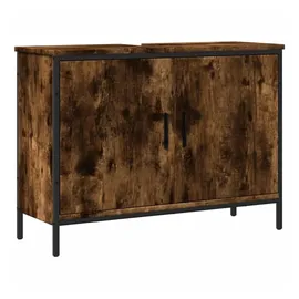vidaXL Waschbeckenunterschrank 80 x 60 cm Räuchereiche