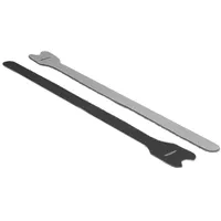DeLock - Klettverschluss - 30 cm - Schwarz (Packung