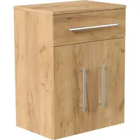 Posseik Bad-Hängeschrank LEVANA XL eiche gold 53,0 x 36,6