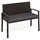 Costway Gartenbank 110 x 56 x 84 cm Braun/Grau