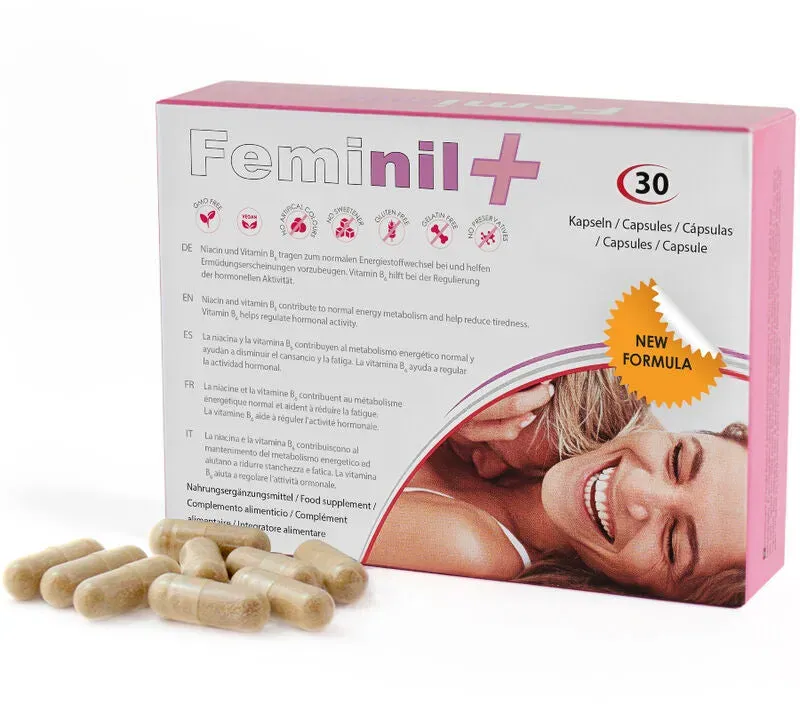 500 COSMETICS - FEMINIL+ WEIBLICHE SEXUELLE LIBIDO-STEIGERUNG - 30 KAPSELN