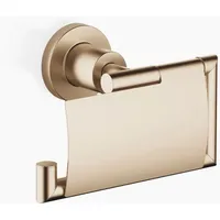 Dornbracht TARA Papierrollenhalter mit Deckel, Champagne gebürstet