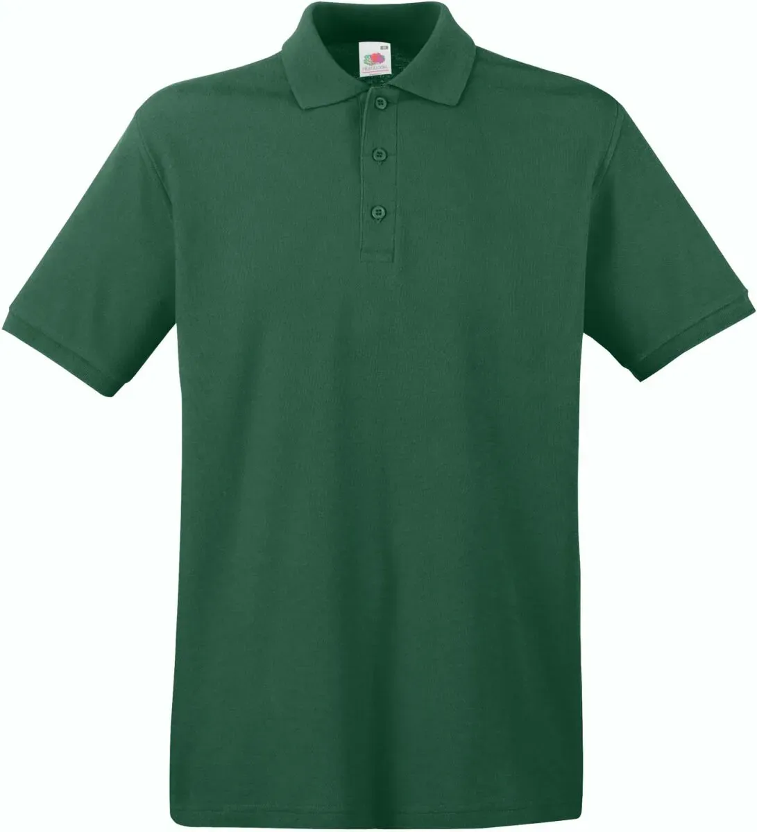 Fruit of the Loom Herren Premium Polo 63-218-0 bottle green XXL