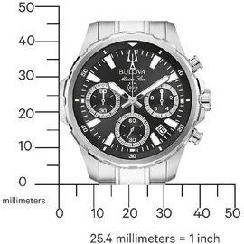 BULOVA Marine Star Series B 96B467 Edelstahl 44 mm 96B467