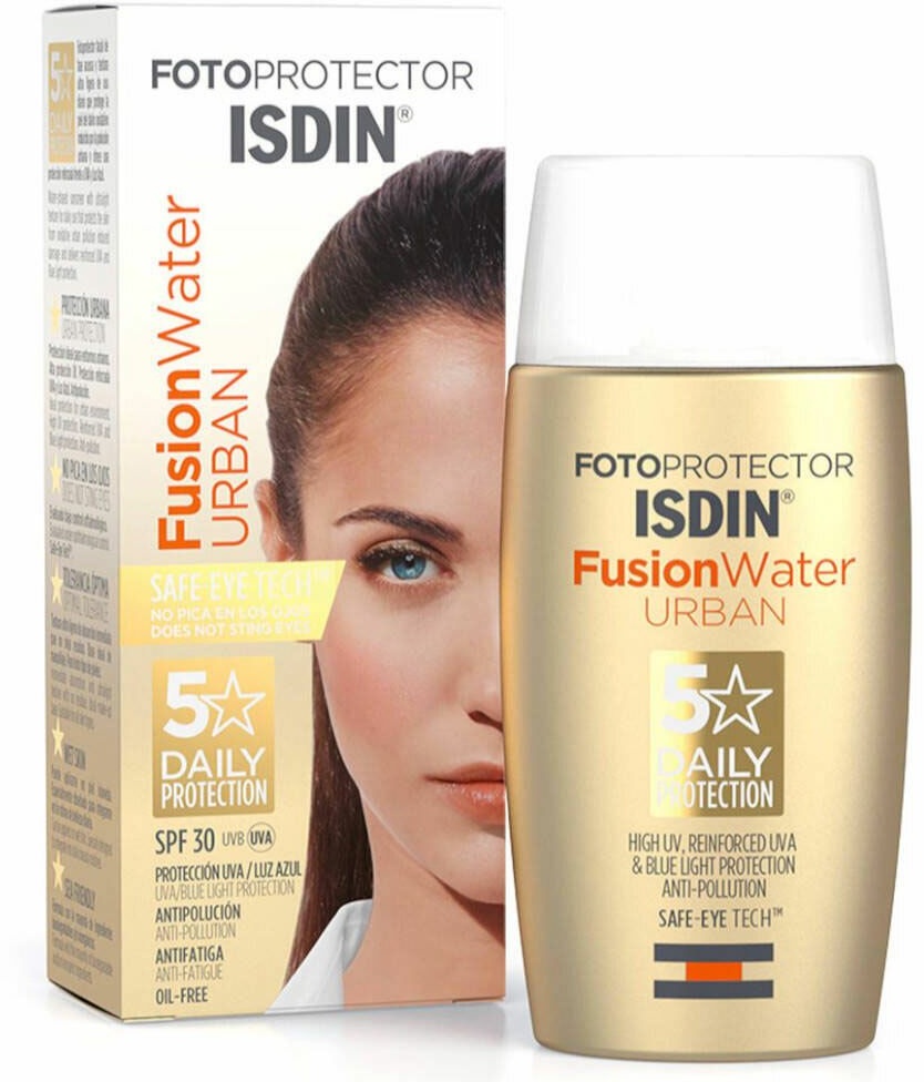 FOTOPROTECTEUR ISDIN® FusionWater URBAN SPF30 50 ml crème protection solaire
