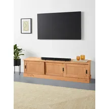 OTTO home Schröder Lowboard 170 cm Beige Massivholz