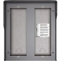 Legrand 350663 6-moduliger Aufputzkasten, 2-reihig,