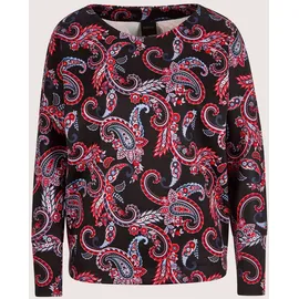 Madeleine Ethno Sweatshirt Schwarz/Rot/Multicolor 44