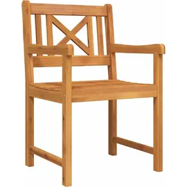 vidaXL 5-teiliges Garten-Esszimmer-Set aus massivem Akazienholz