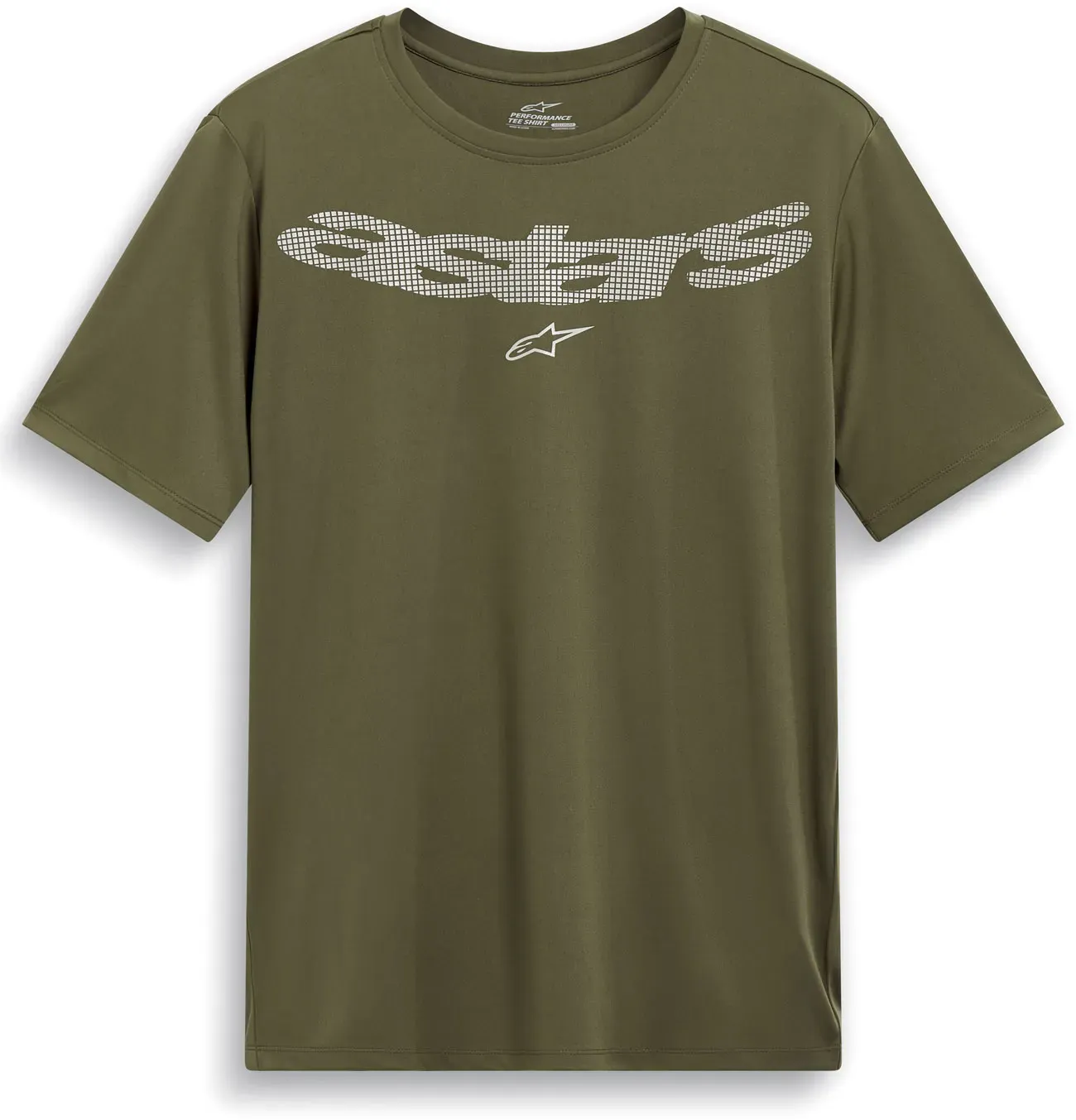 Alpinestars Night Performance, t-shirt - Vert/Blanc - XL