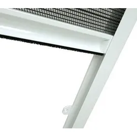 Hecht Culex Fliegengitter Alu Plissee 110 x 160 cm Braun