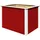 Weka Modular 98 x 69 x 69 cm Rot