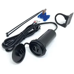 BAAS bike parts USB-aansluiting - 12/24V 2x3.6A