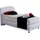 Westfalia Schlafkomfort Boxspringbett 104 x 210 cm Weiß