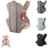 KIKKABOO Babytrage Gwen Fly Strickstoff