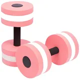 Aqua Hanteln Set, 2 Wassergymnastik Hanteln Aqua Fitness Hanteln, EVA Schaum Wasserhanteln Aquajogging Aqua Fitnessgeräte Wasserübung Wassersport Hanteln für Erwachsene Damen Herren Gewichtsverlust