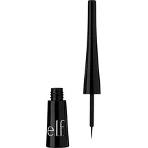 e.l.f. Expert Liquid Liner, hochpigmentiert, extrafeiner flüssiger Eyeliner für Precise Definition, Long-Lasting, Vegan & Cruelty-Free, Jet Black