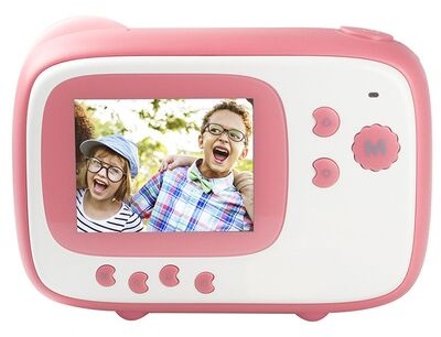 Agfaphoto Realikids Instant Cam Sofortbildkamera inkl.Thermorollen rosa