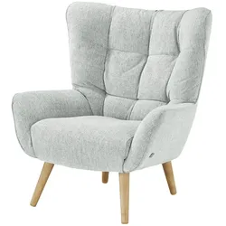 SOHO Polstersessel  Jolyn , grau , Maße (cm): B: 87 H: 100 T: 86.0