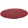 Astra Sisalteppich Sisal Premium Teppich ASTRA Manaus, Rund rot Rund | 250 cm x 250 cm