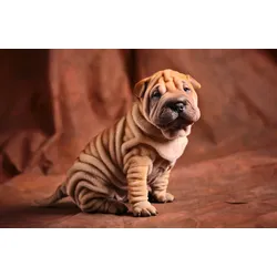 Fototapete PAPERMOON "BULLDOG-TIERE HUND BULLDOGE HUNDE BLUMEN NATUR WANDDEKO", bunt, B:3,50m L:2,60m, Vlies, Tapeten