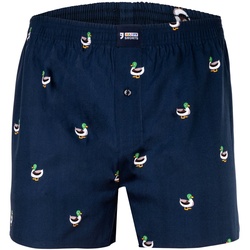 Happy Shorts Herren Web-Boxershorts - American Boxershorts Duck L
