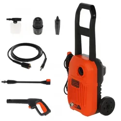 Black & Decker BEPW1300-QS - Elektrischer Kaltwasser-Hochdruckreiniger - max. 110 bar